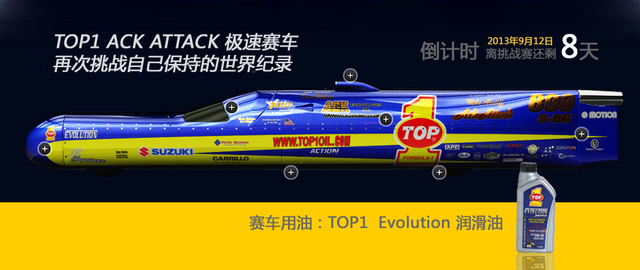 TOP1 ACK ATTACK 极速赛车再次挑战自己保持的世界纪