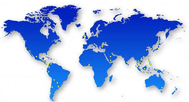 TOP1全球销售60多个国家和地区 全球业务持续提升