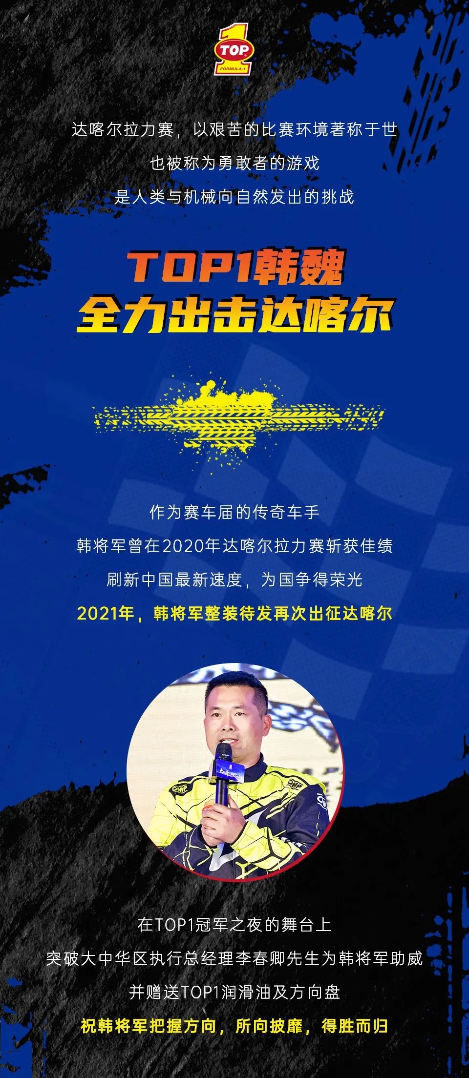 重磅消息！TOP1韩魏已顺利抵达2021达喀尔拉力赛赛场